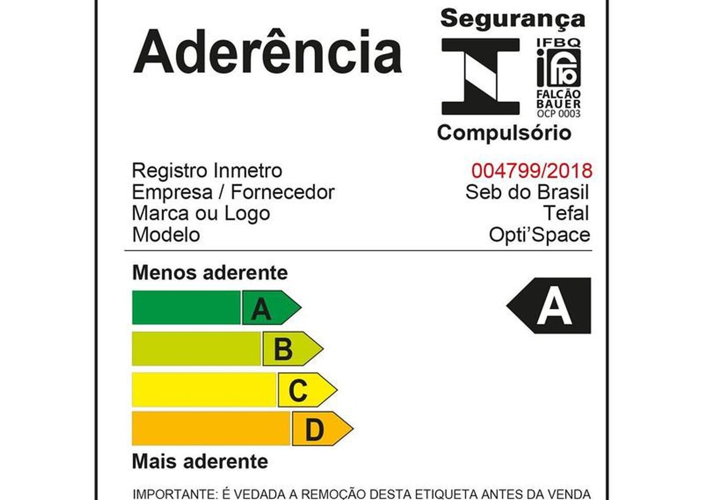 Jogo de Panelas Tefal Inox Fundo Triplo 4 Peças Opti'Space