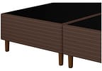 Base Cama Box Queen Bipartido 26x158x198cm Resistence