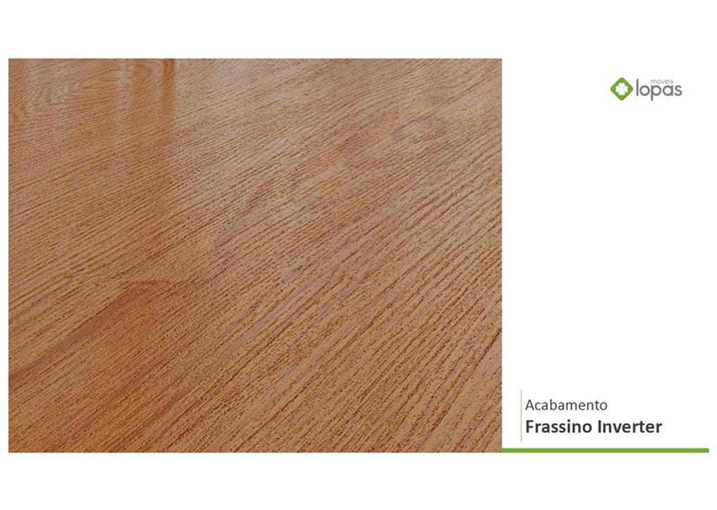 Mesa de Jantar 4 Cadeiras Retangular Frassino Móveis Lopas Celebrare