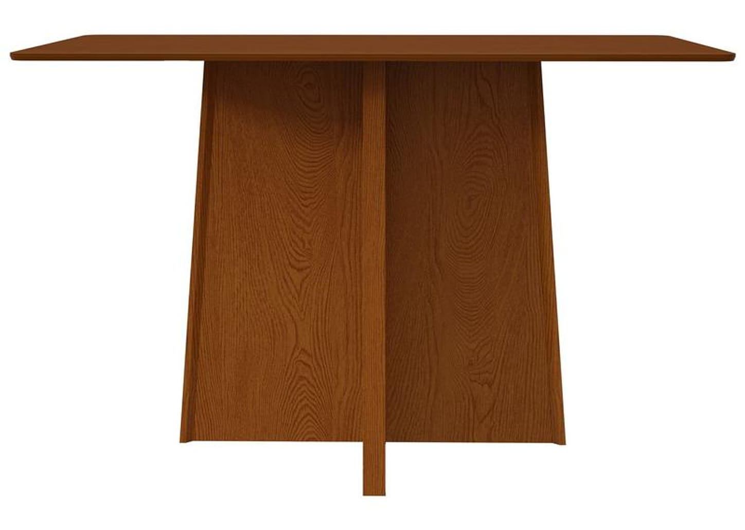 Mesa de Jantar 4 Cadeiras Retangular Frassino Móveis Lopas Celebrare