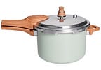 Panela de Pressão Brinox 4,2L Fechamento Externo Pistache Ceramic Life Pressure