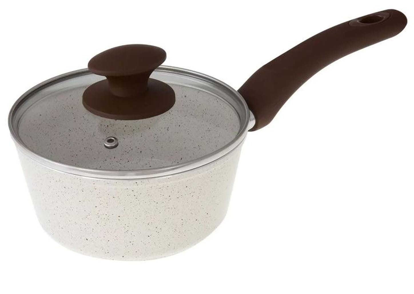 Jogo de Panelas Brinox Cerâmico de Alumínio Vanilla 5 Peças Optima Essentials Ceramic Life