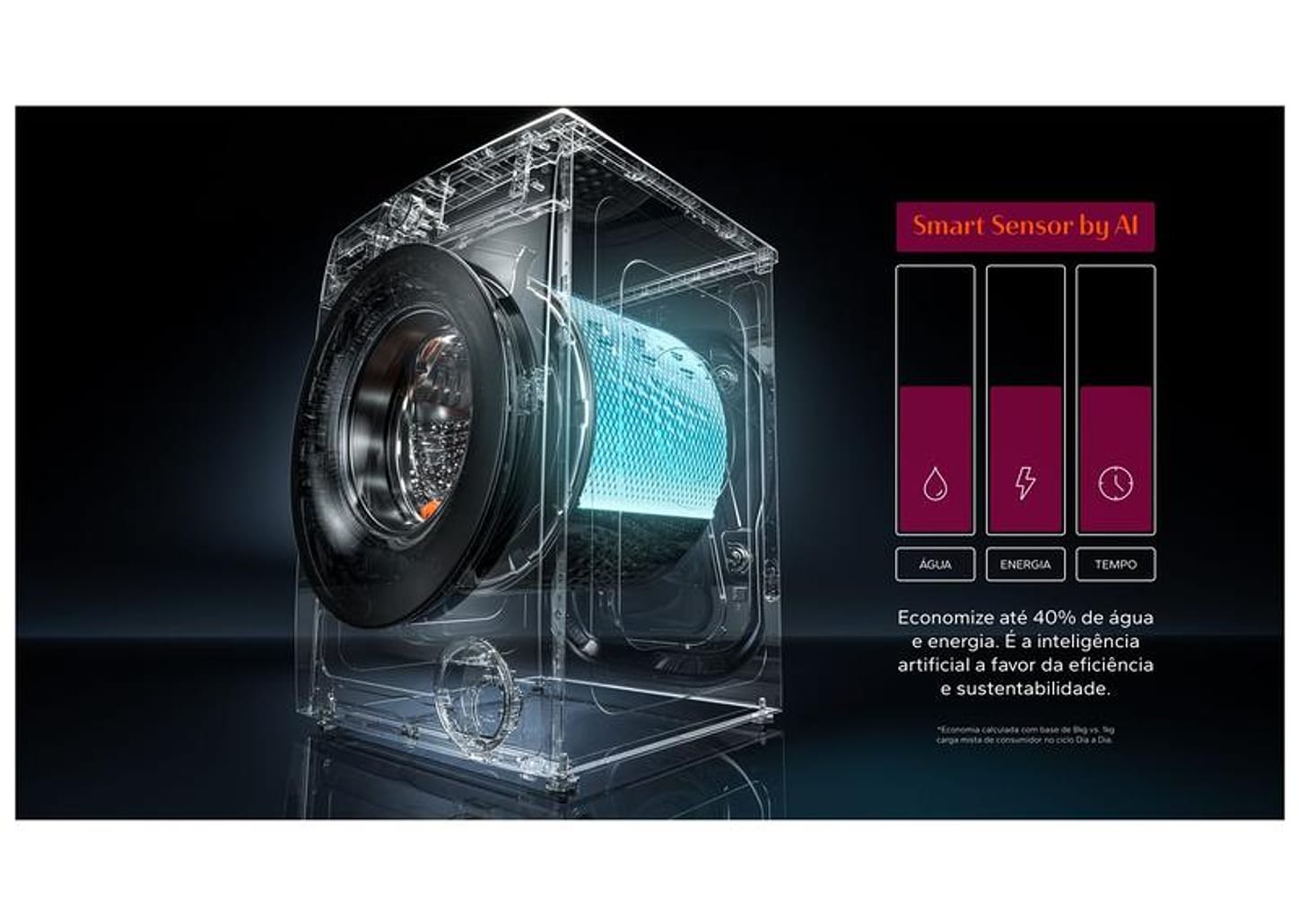 Lavadora de Roupas Brastemp 11kg Cesto Inox 15 Programas de Lavagem Branco BNF11ABANA