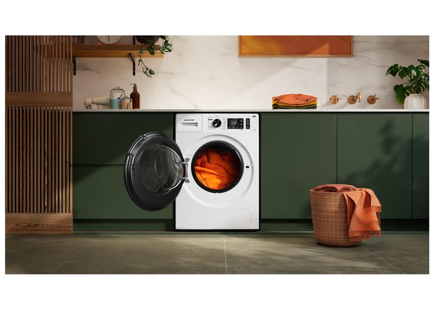 Lavadora de Roupas Brastemp 11kg Cesto Inox 15 Programas de Lavagem Branco BNF11ABANA