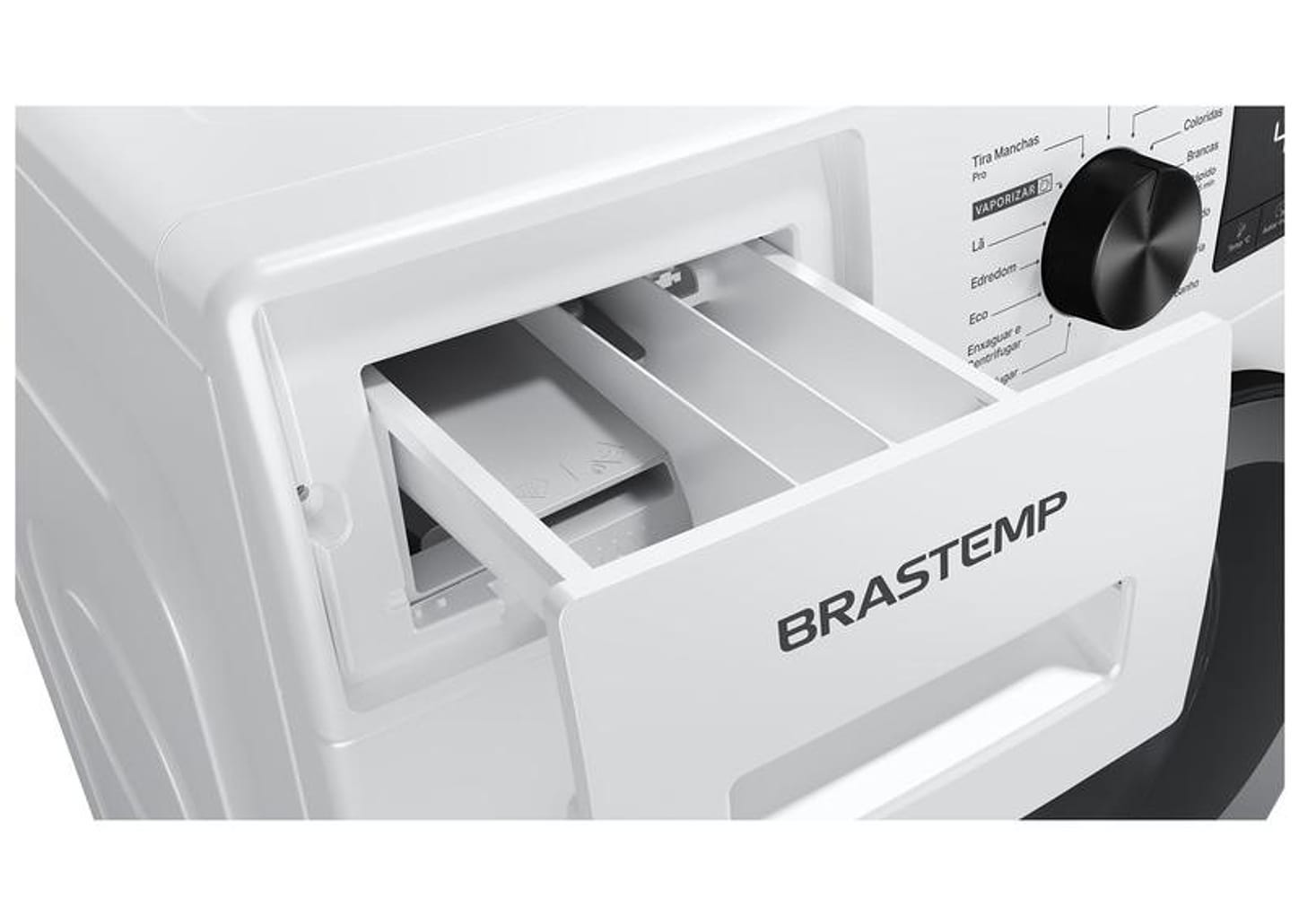 Lavadora de Roupas Brastemp 11kg Cesto Inox 15 Programas de Lavagem Branco BNF11ABANA