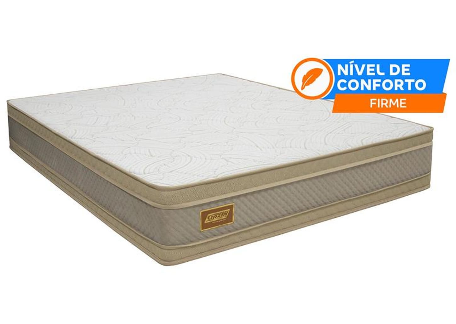 Colchão Queen Gazin de Espuma D40 30x158x198cm Dual Force