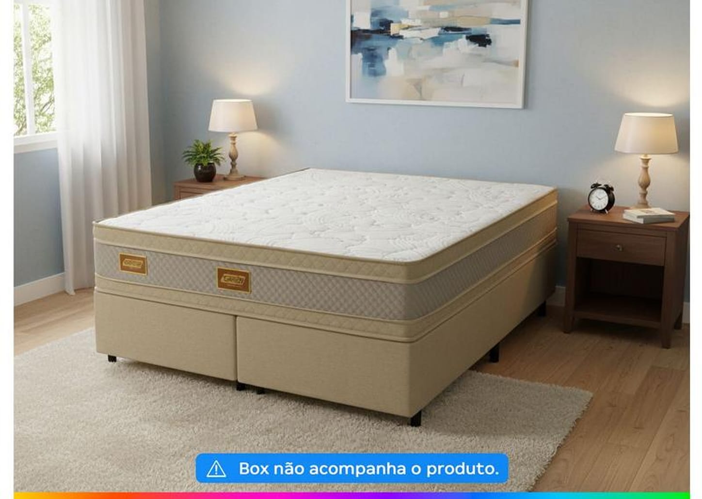 Colchão Queen Gazin de Espuma D40 30x158x198cm Dual Force