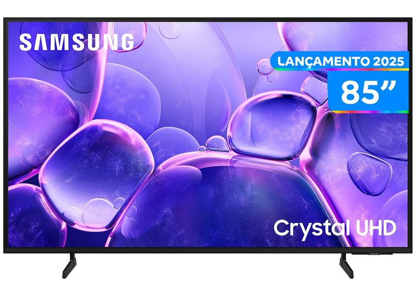Smart TV 85" Samsung 4K Crystal UHD 85U8100F Tizen 3 HDMI