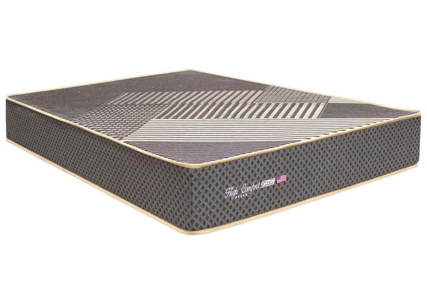 Colchão Queen Gazin de Espuma D33 28x158x198cm High Comfort