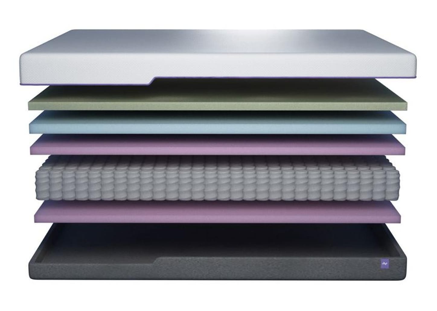 Colchão King Zissou de Mola Ensacadas 25x193x203cm Spark by Zissou Equilibrado Z161LP