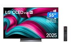 Smart TV 55" 4K Ultra HD OLED OLED55C5PSA 60Hz webOS 25 α8 AI Processor 4K Gen2 Alexa 4 HDMI 2 USB