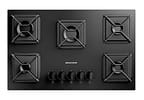 Cooktop 5 Bocas a Gás Brastemp GLP Preto Superautomático BDD75BE