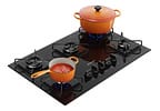 Cooktop 5 Bocas a Gás Brastemp GLP Preto Superautomático BDD75BE