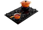 Cooktop 5 Bocas a Gás Brastemp GLP Preto Superautomático BDS75AE