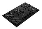 Cooktop 5 Bocas a Gás Brastemp GLP Preto Superautomático BDS75AE