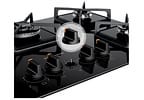 Cooktop 5 Bocas a Gás Brastemp GLP Preto Superautomático BDS75AE