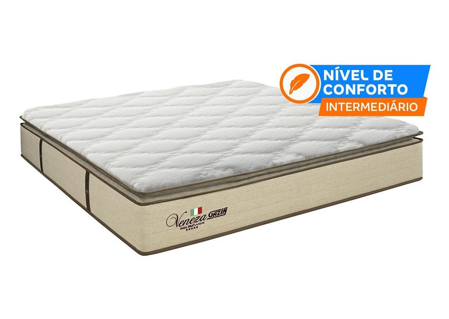 Colchão Queen Gazin de Espuma D28 35x158x198cm Veneza