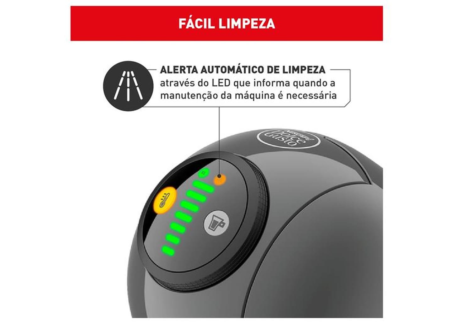 Cafeteira Elétrica Arno Nescafé Dolce Gusto Genio S Basic DGS5 Grafite 1510002356