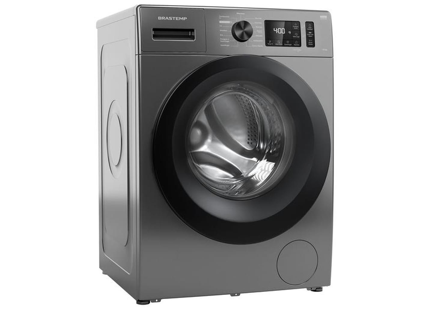 Lavadora de Roupas Brastemp 11kg Aço Inox 15 Programas de Lavagem Titanium