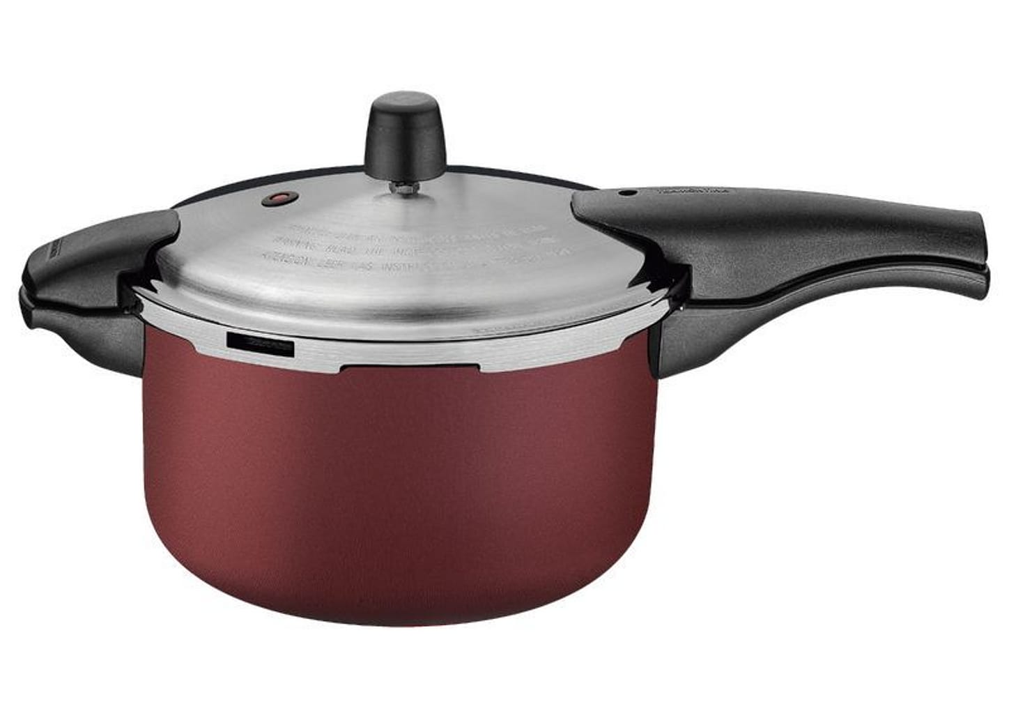 Panela Pressão 24 cm 6L Vancouver Effect Vermelha Tramontina