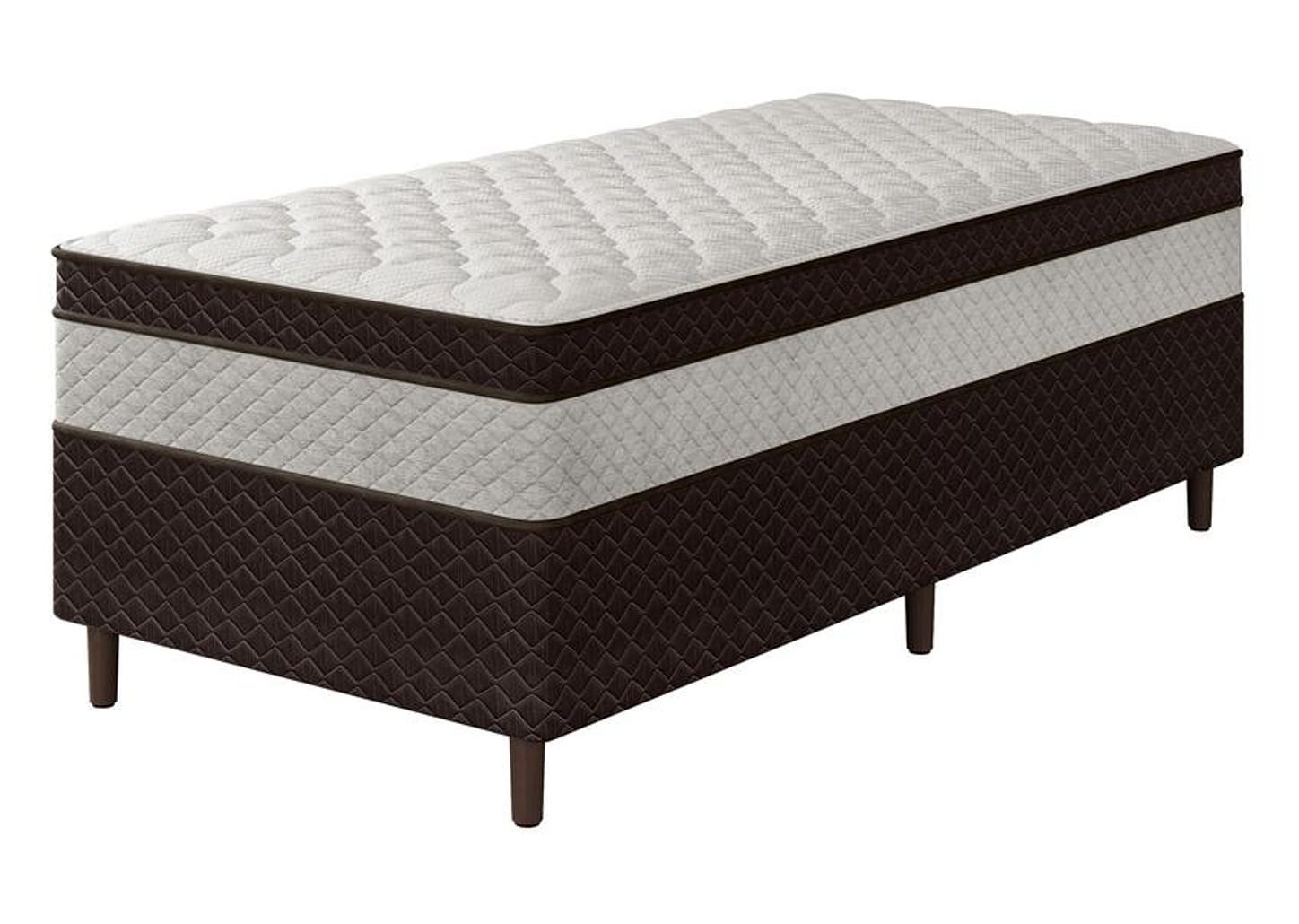 Cama Box Solteiro Umaflex 52x88x188cm Manu