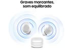 Fone de Ouvido Bluetooth Samsung Buds Core com Microfone Cancelameto de Ruído Esportivo Intra-auricular True Wireless Preto