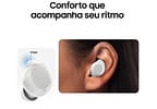 Fone de Ouvido Bluetooth Samsung Buds Core com Microfone Cancelameto de Ruído Esportivo Intra-auricular True Wireless Preto
