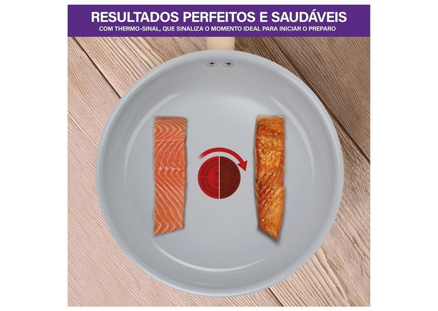 Jogo de Panelas Rochedo de Alumínio Vanilla Fundo Triplo 5 Peças Ceramic Light Sand