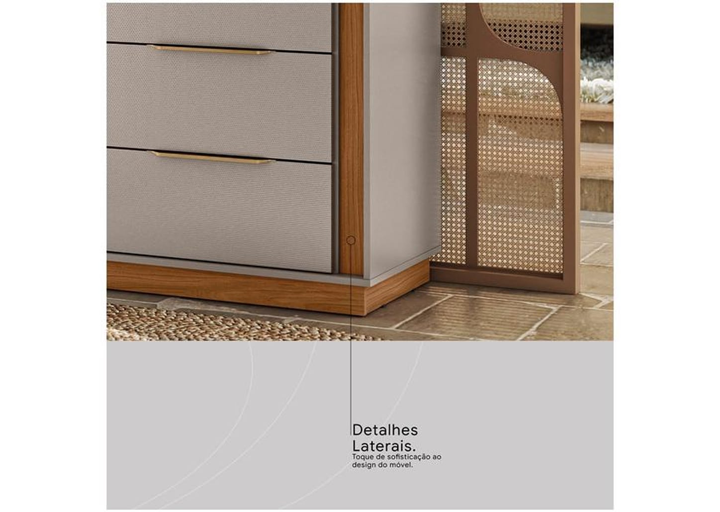 Cômoda 6 Gavetas Demóbile Giardino