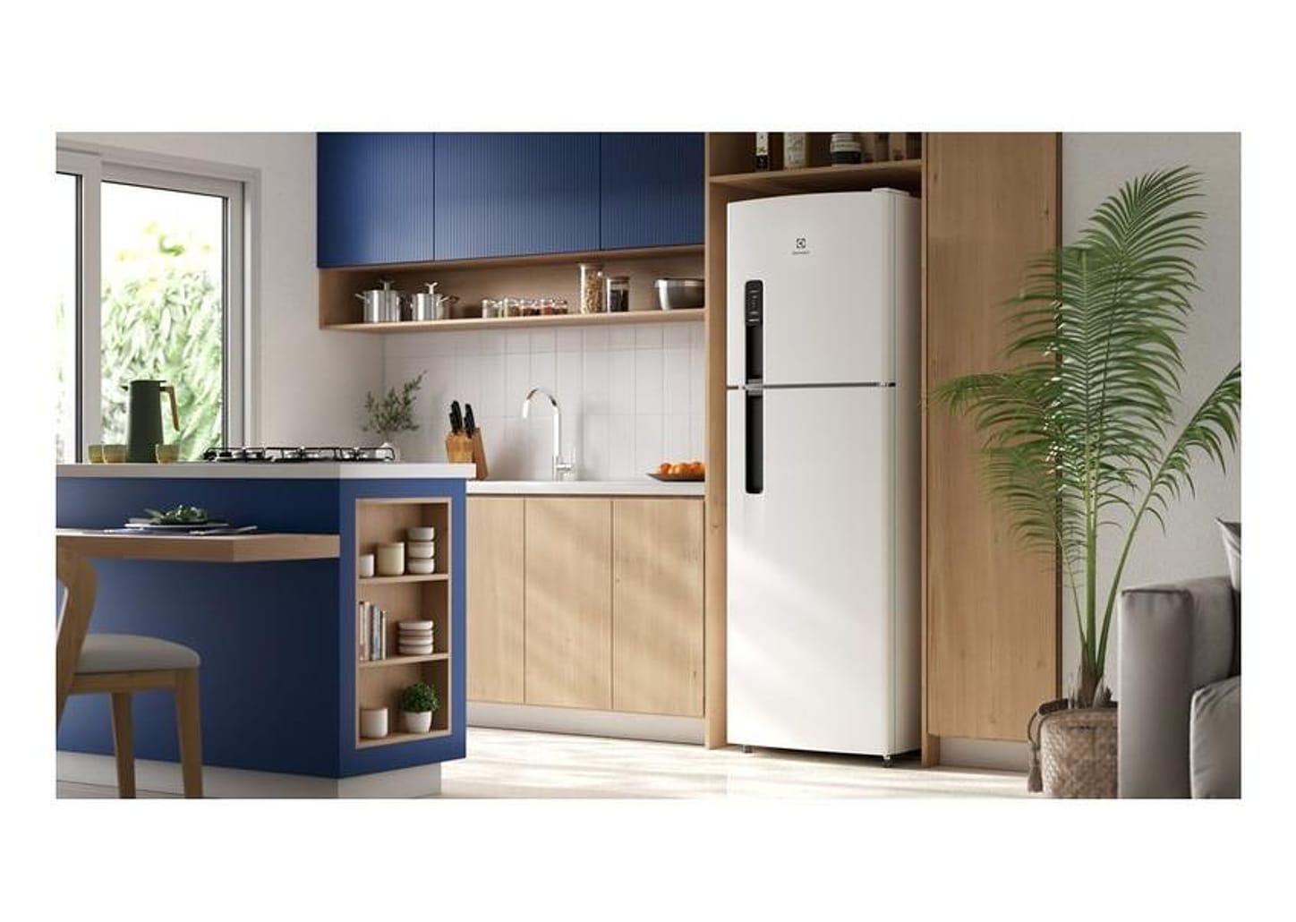 Geladeira/Refrigerador Electrolux Frost Free Duplex Branca 400L TF44
