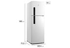 Geladeira/Refrigerador Electrolux Frost Free Duplex Branca 400L TF44