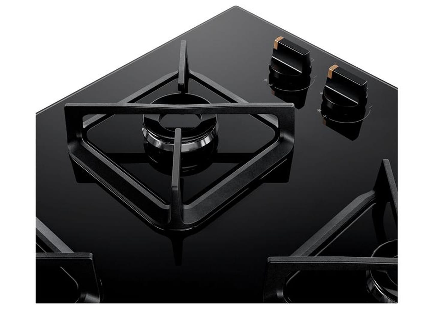 Cooktop 4 Bocas a Gás Brastemp GLP Preto Superautomático BDS62AE