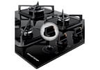 Cooktop 4 Bocas a Gás Brastemp GLP Preto Superautomático BDS62AE