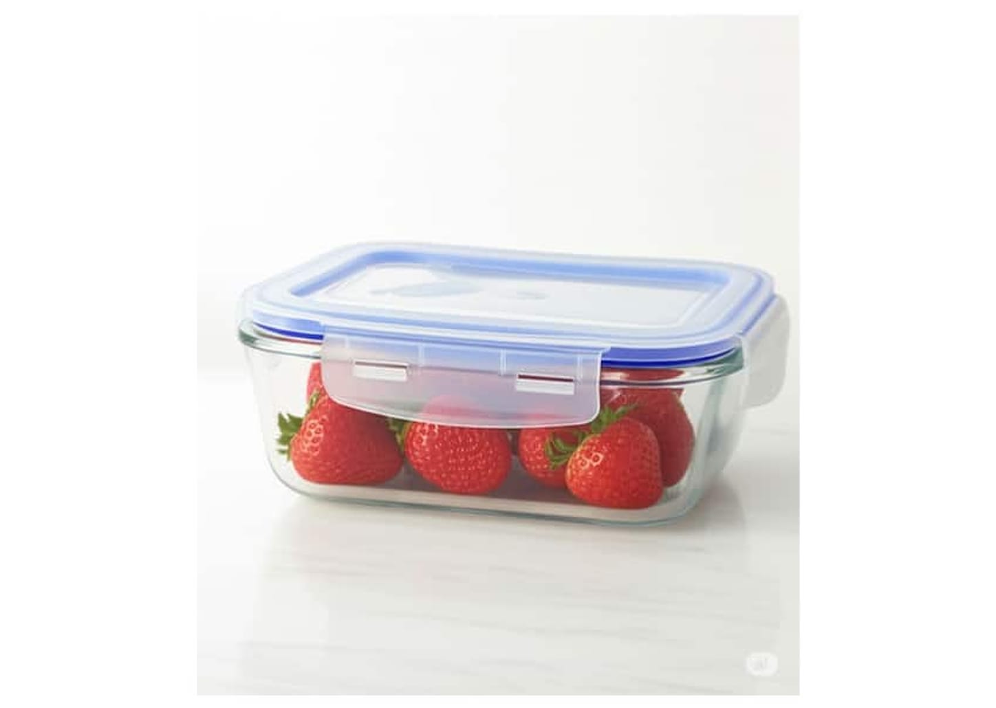 Jogo de Potes de Vidro Brinox com Tampa Retangular Lock & Stock 6 Peças