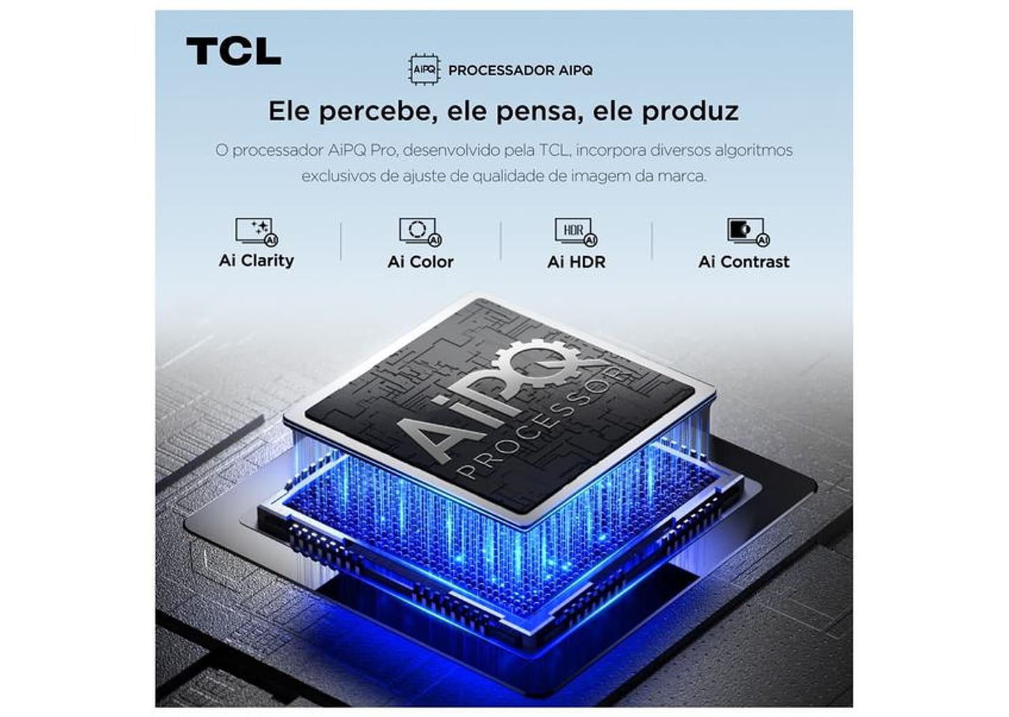 Smart TV 75" TCL 4K UHD LED HVA Google TV 75P6K 2025