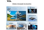 Smart TV 75" TCL 4K UHD LED HVA Google TV 75P6K 2025