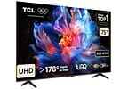 Smart TV 75" TCL 4K UHD LED HVA Google TV 75P6K 2025