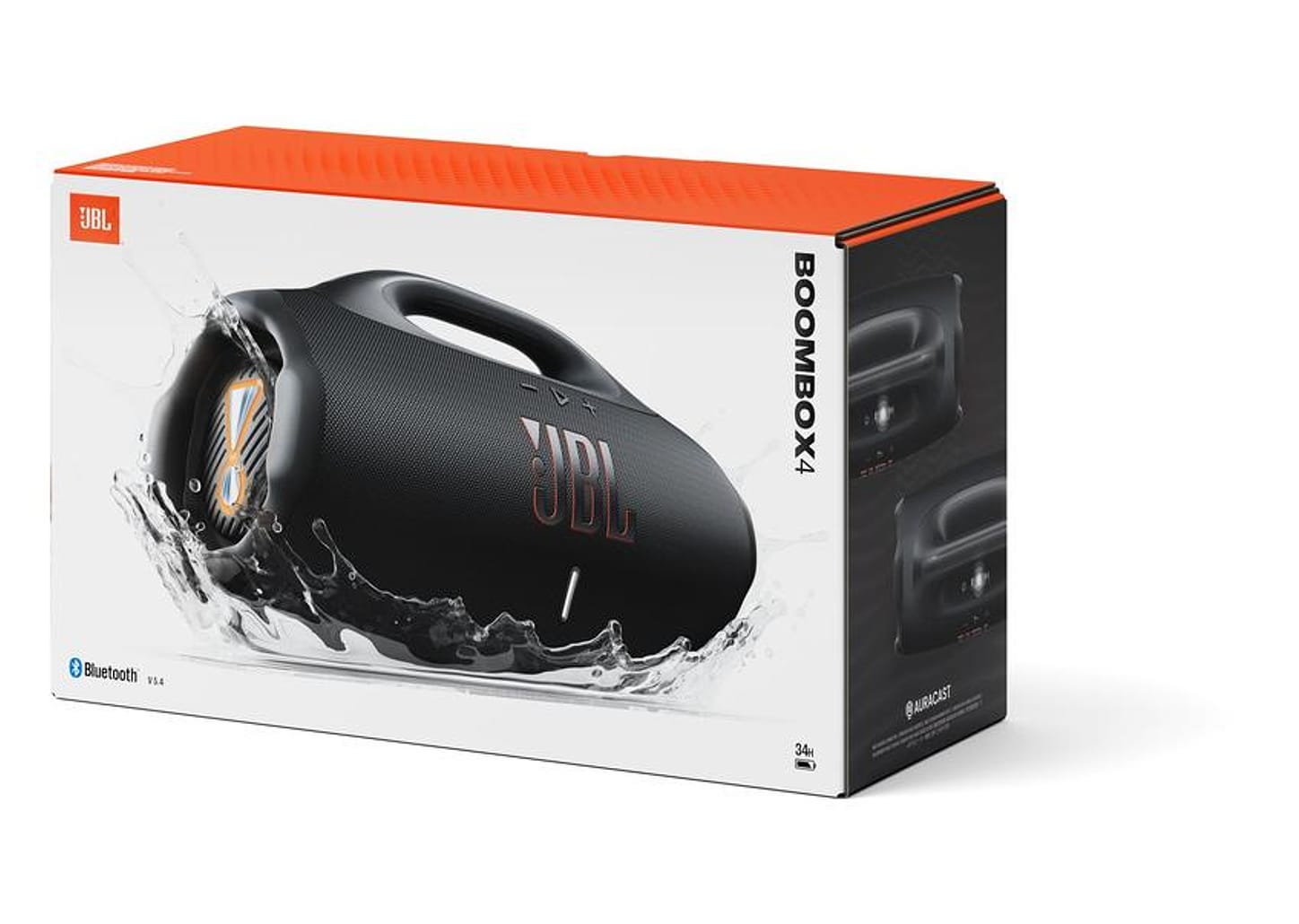 Caixa de Som JBL Boombox 4 Bluetooth Amplificada Portátil 210W USB-C