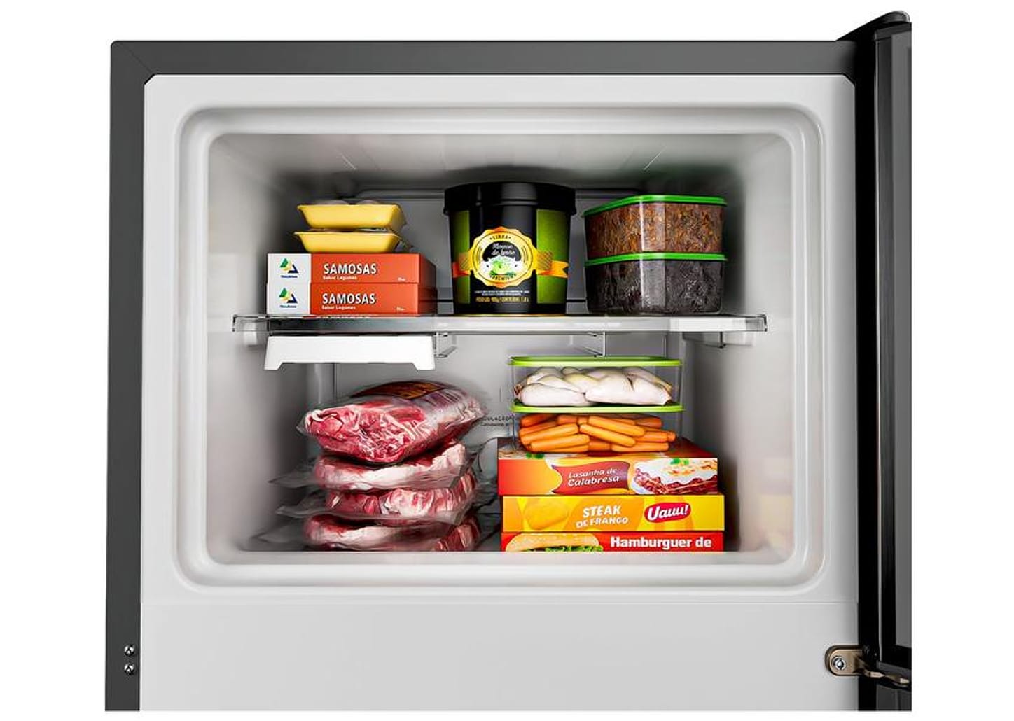 Geladeira/Refrigerador Consul Frost Free Duplex Prata 333L CRM40MK