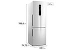 Geladeira/Refrigerador Electrolux Frost Free Inverse Branco 400L Efficient IB6 Bivolt
