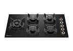 Cooktop 5 Bocas a Gás GLP Electrolux Preto Acendimento Automátic Pro Series KE5PS