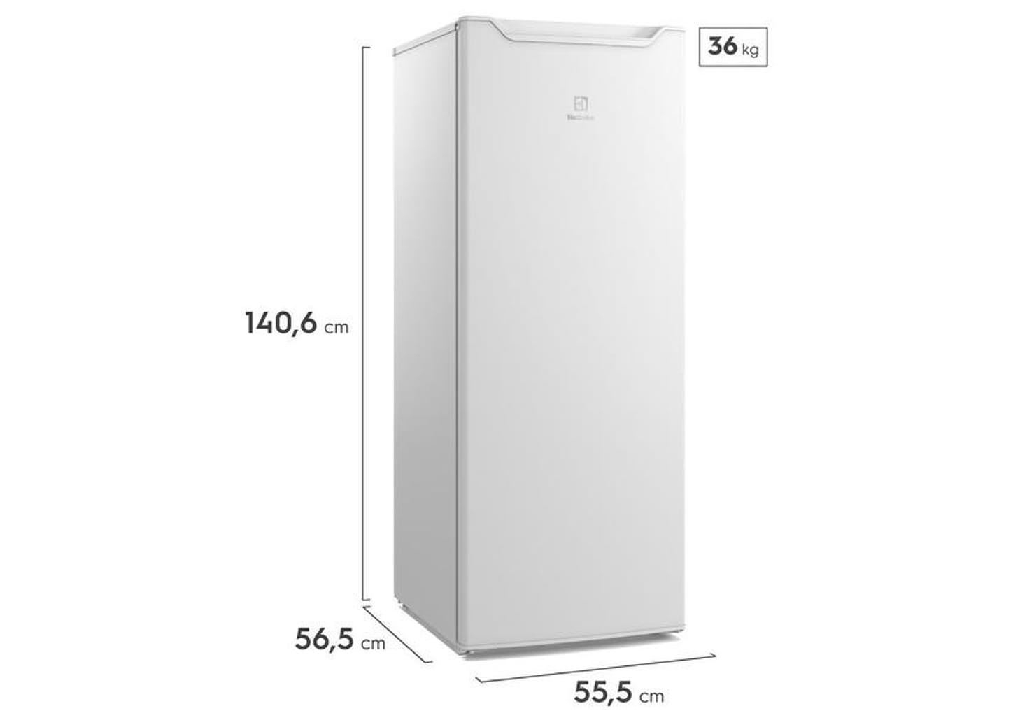 Geladeira/Refrigerador Electrolux Cycle Defrost Branco 213L RE21