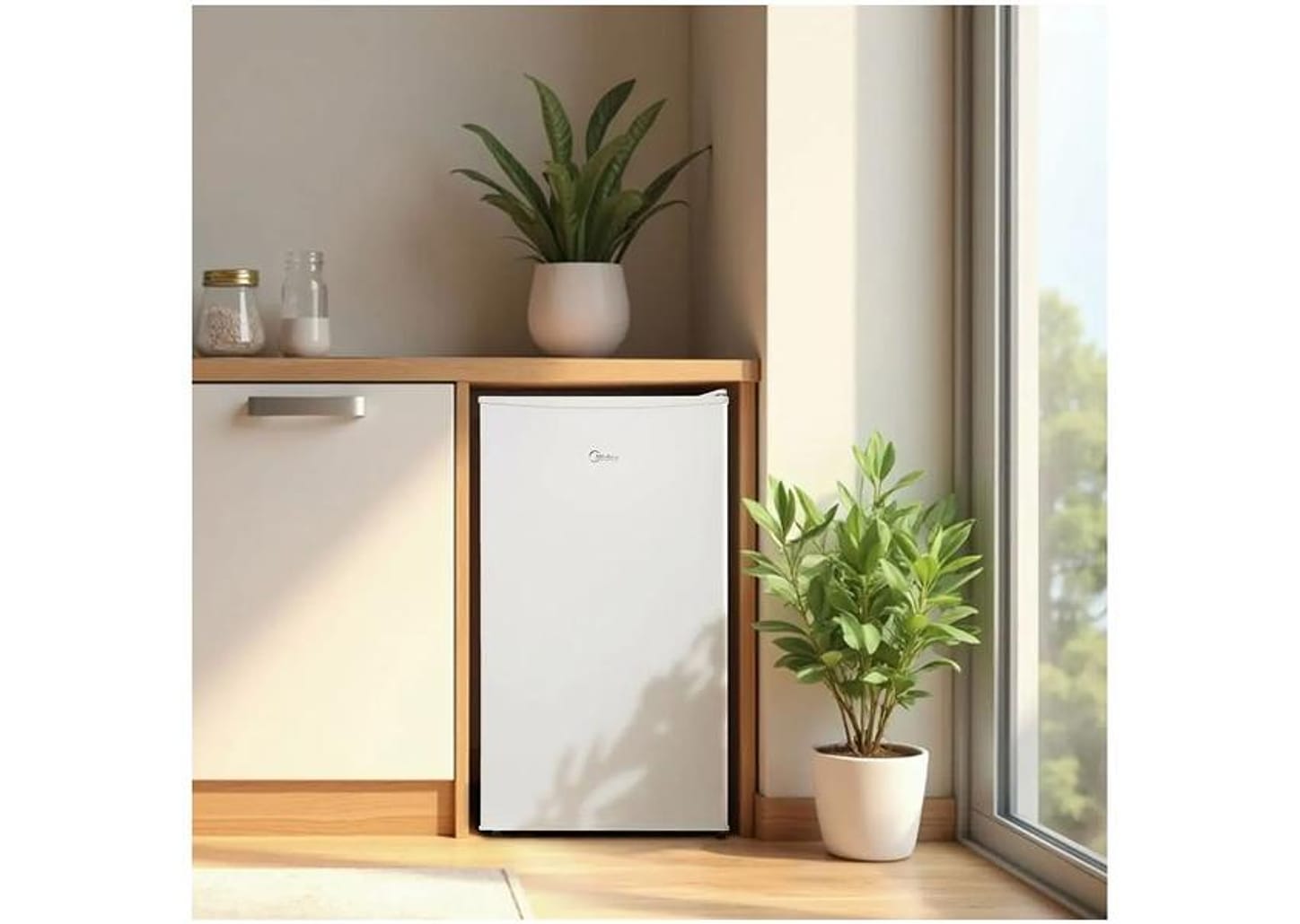 Frigobar Midea 93L Branco Inverter MDRD142FGD013