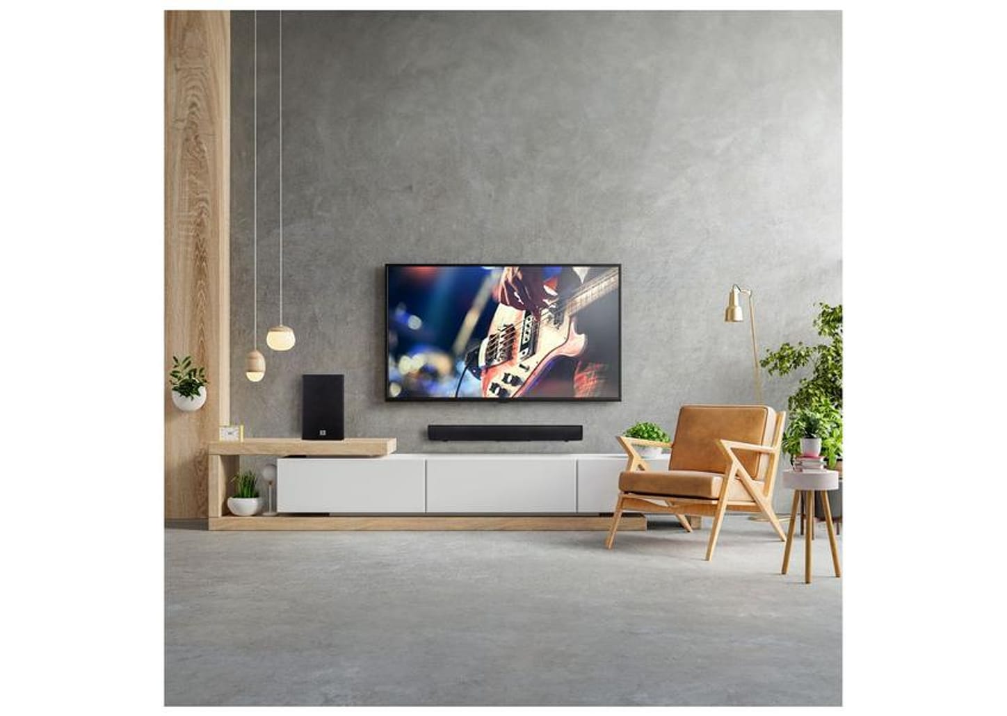 Soundbar JBL Cinema 2.1 Bluetooth com Subwoofer sem Fio 110W USB