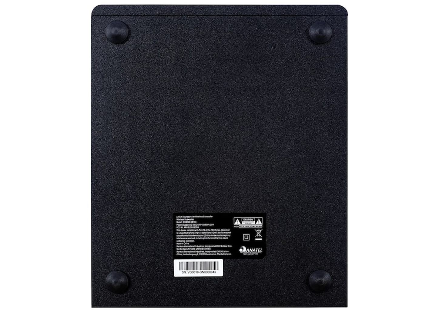 Soundbar JBL Cinema 2.1 Bluetooth com Subwoofer sem Fio 110W USB