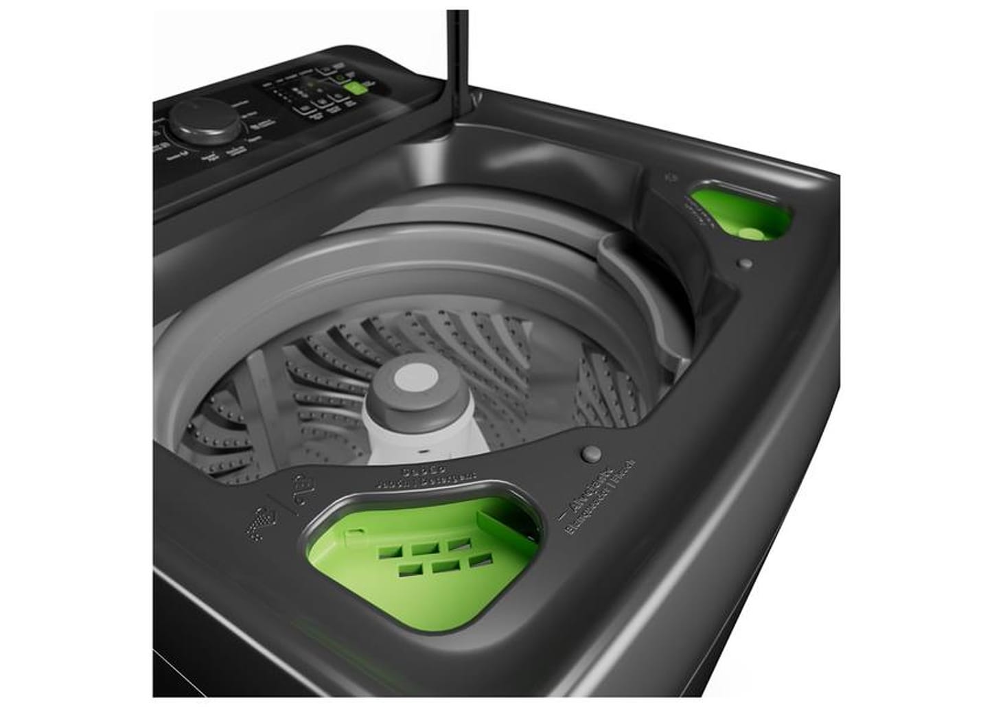 Lavadora de Roupas Consul 15kg 12 Programas de Lavagem Cinza Chumbo CWN15A9ANA