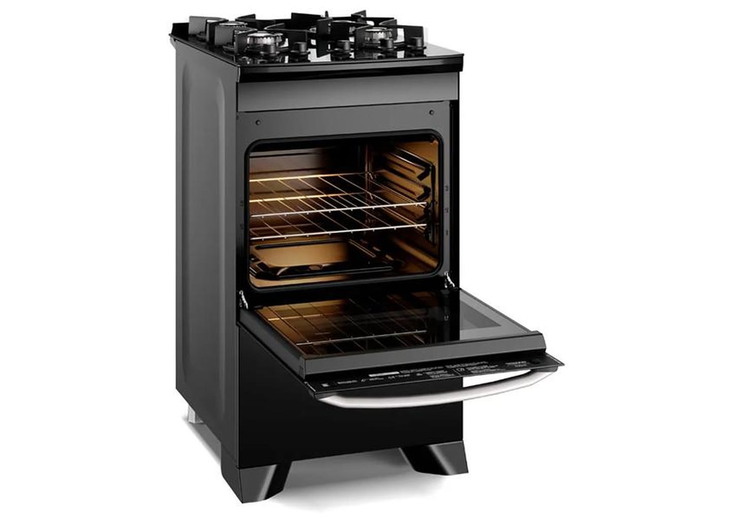 Fogão 4 Bocas Electrolux Preto