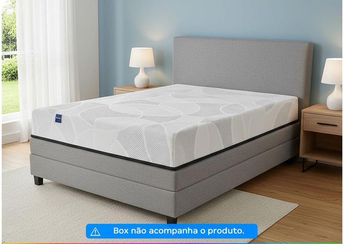 Colchão Solteiro Umaflex de Espuma D33 17x88x188cm Fit Firm