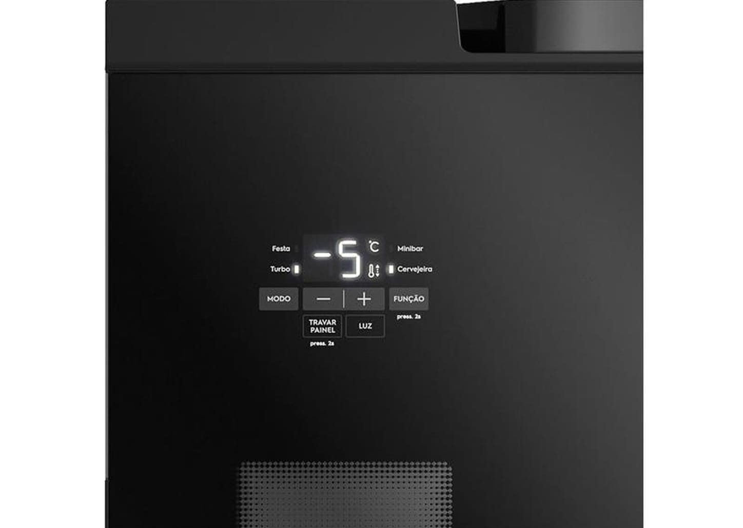 Cervejeira Electrolux Home Bar EB100 Vertical Preta 108,5L Frost Free