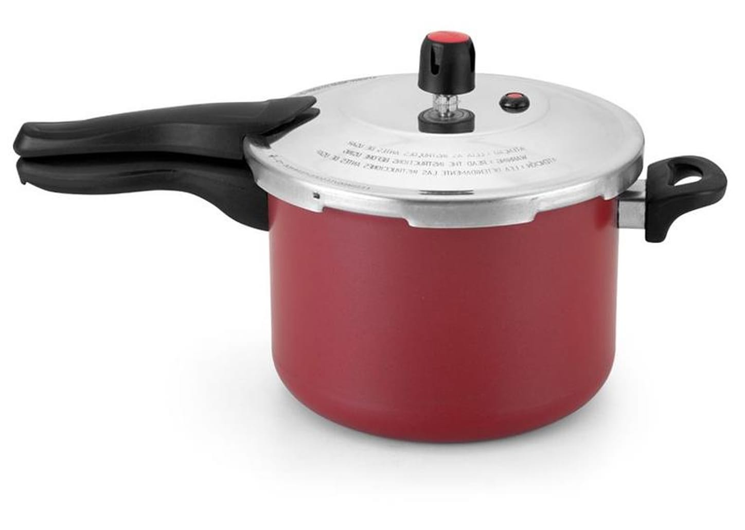 Panela De Pressão Alegrete Antiaderente 4,5L Fechamento Externo Vermelha Alegra